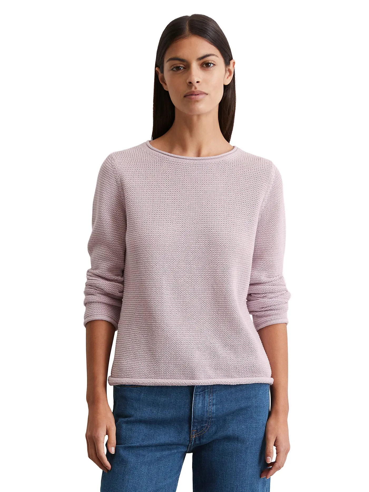 MARC O'POLO | Langarmshirt | lila